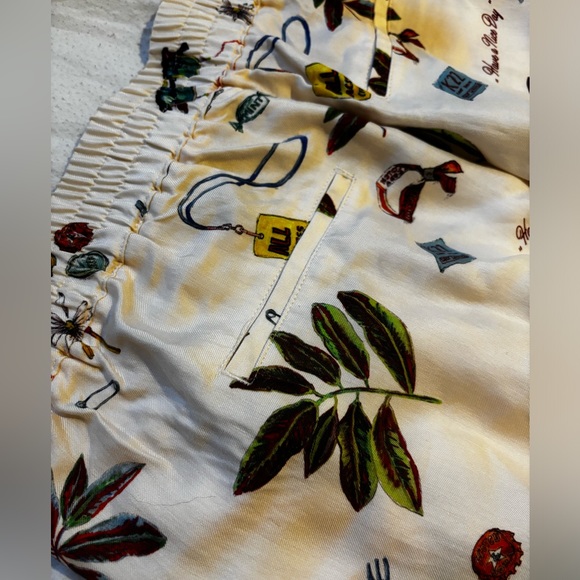 Scotch & Soda Gia Print Wide Leg Pants - Picture 5 of 8